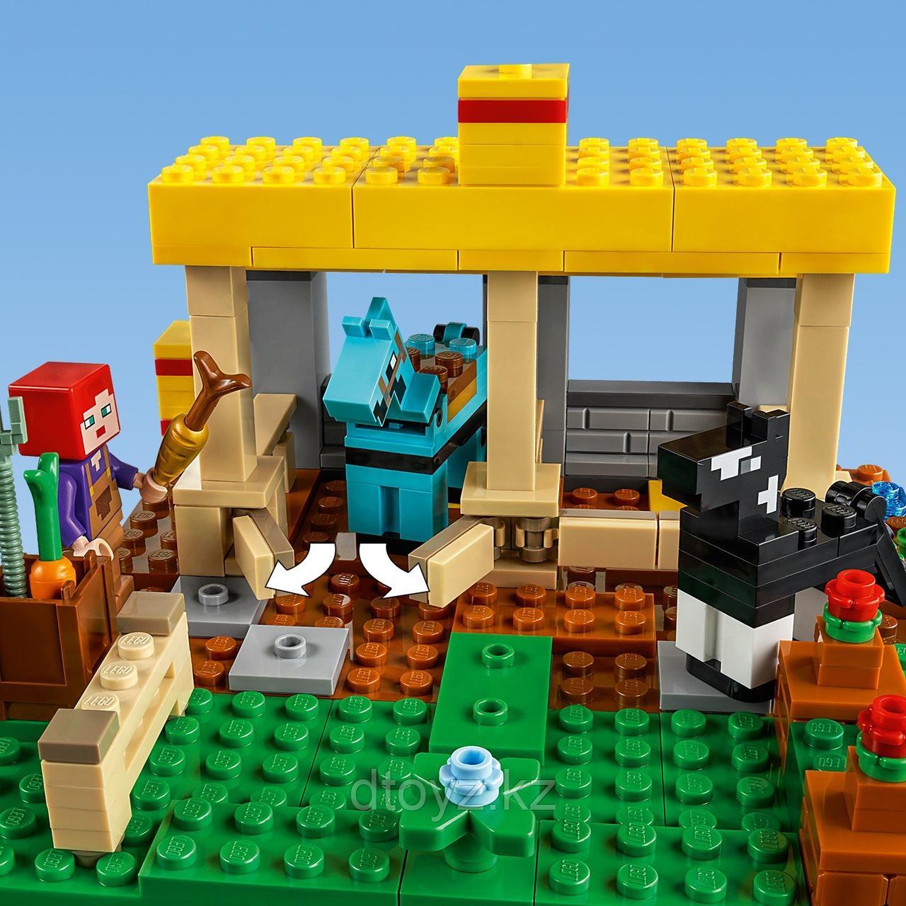 Lego Minecraft Конюшня 21171 - фото 4 - id-p91679654