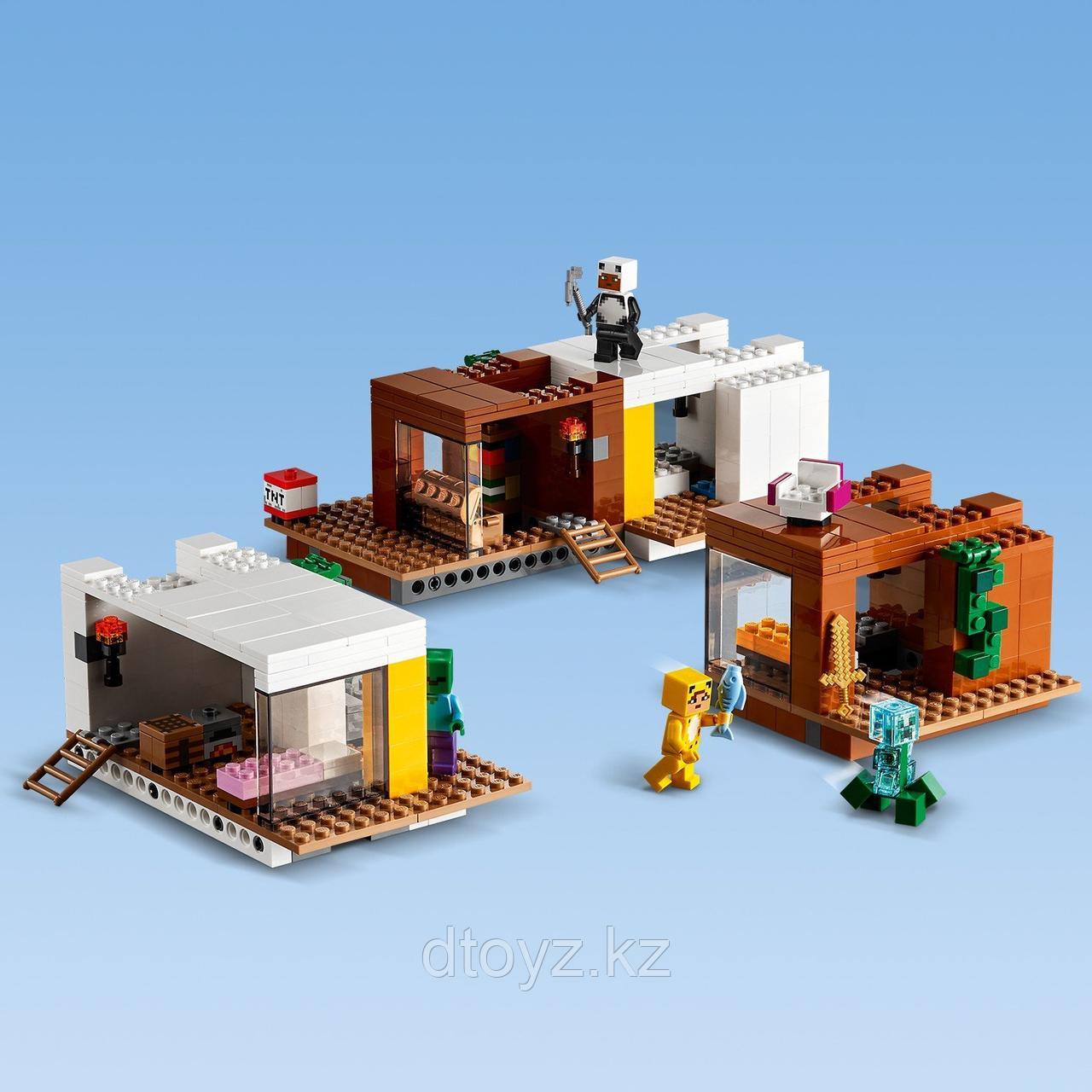 Lego Minecraft Современный домик на дереве 21174 - фото 2 - id-p91679680