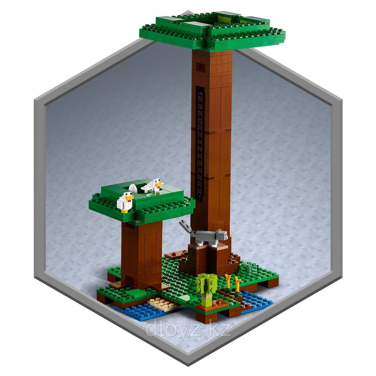 Lego Minecraft Современный домик на дереве 21174 - фото 8 - id-p91679680