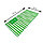 Пляжный коврик сумка складной Пальмы 120 на 170 см зеленый, фото 2