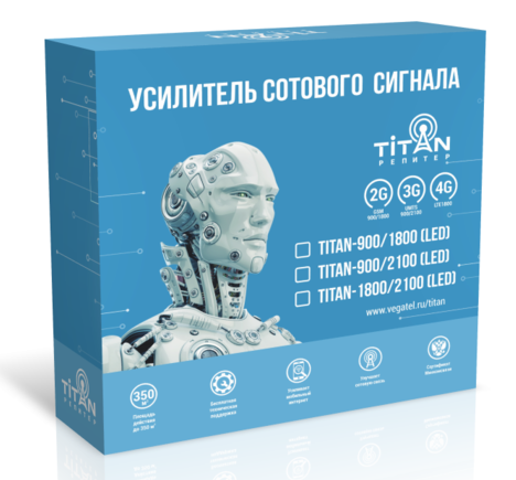 Комплект Titan-900/2100 (LED), фото 1