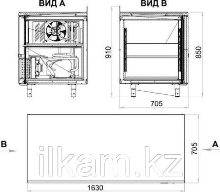 Холодильный стол POLAIR TM3-G, фото 1