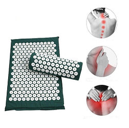 Апликатор Кузнецова акупунктурный массажный коврик с валиком, ног, спина