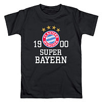 Футболка с надписью "Super Bayern"