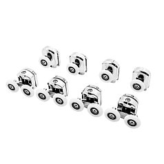 Ролики для душевой кабины DC1018, 25мм (компл., 8шт.) пластик  ***!