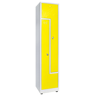 МЕТАЛЛИЧЕСКИЙ ШКАФ L "Гардеробный" 2-х секционный(1800х400x400)(TS)