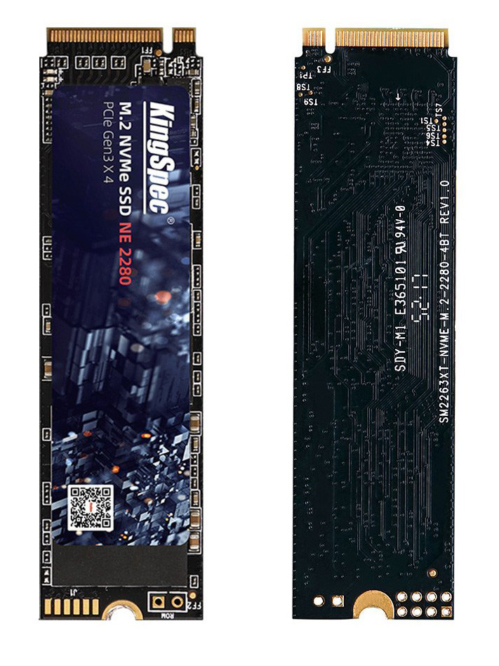 Диск SSD KingSpec M.2 NVMe PCIe 120 ГБ