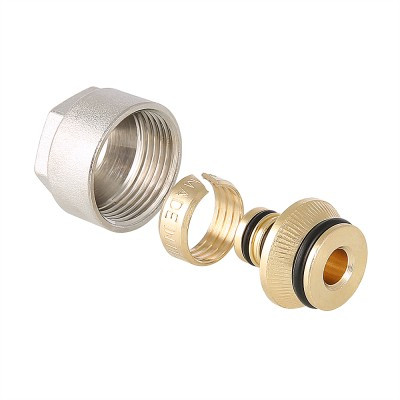 Фитинг коллекторный для металлополимерной трубы, фото 1