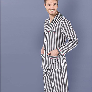 Пижама мужская* XL / 50-52,  Чёрный