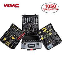 Меганабор слесарно-монтажного инструмента из 1050 предметов в чемодане на колесах WinTools {1/4", 1/2", DR