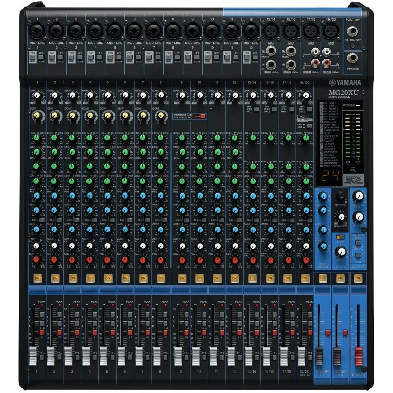 Аналоговый микшерный пульт Yamaha MG20XU