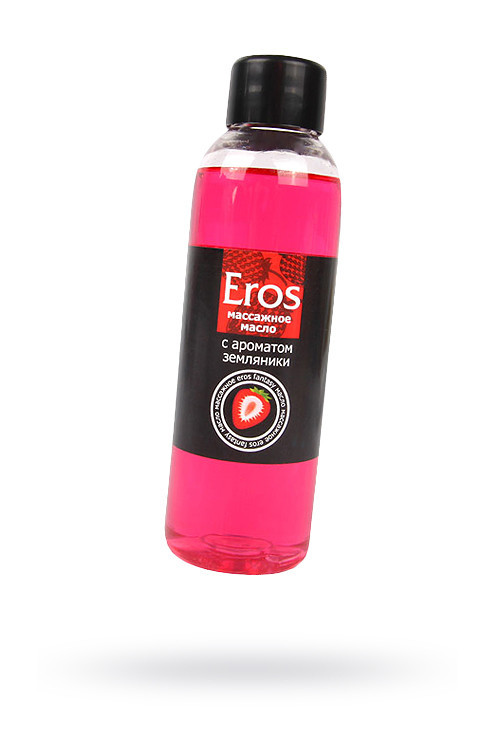 МАСЛО МАССАЖНОЕ EROS C АРОМАТОМ ЗЕМЛЯНИКИ, 75 МЛ