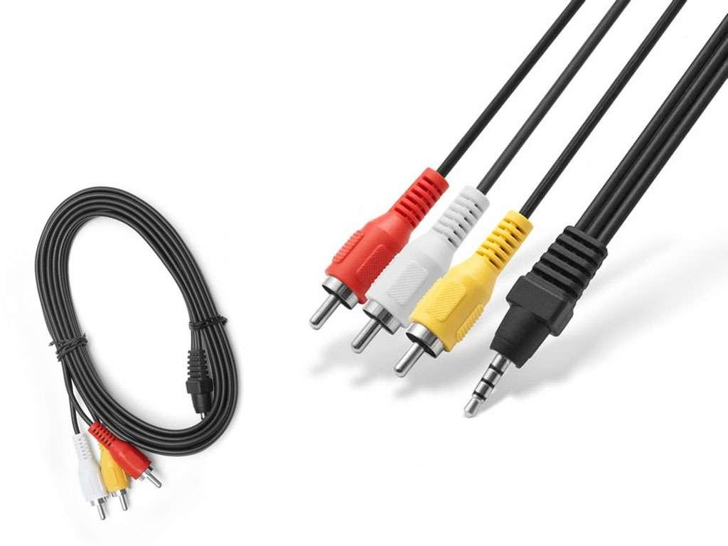 Переходник 3RCA на MINI JACK 3.5 мм SHIP 1,5 метра
