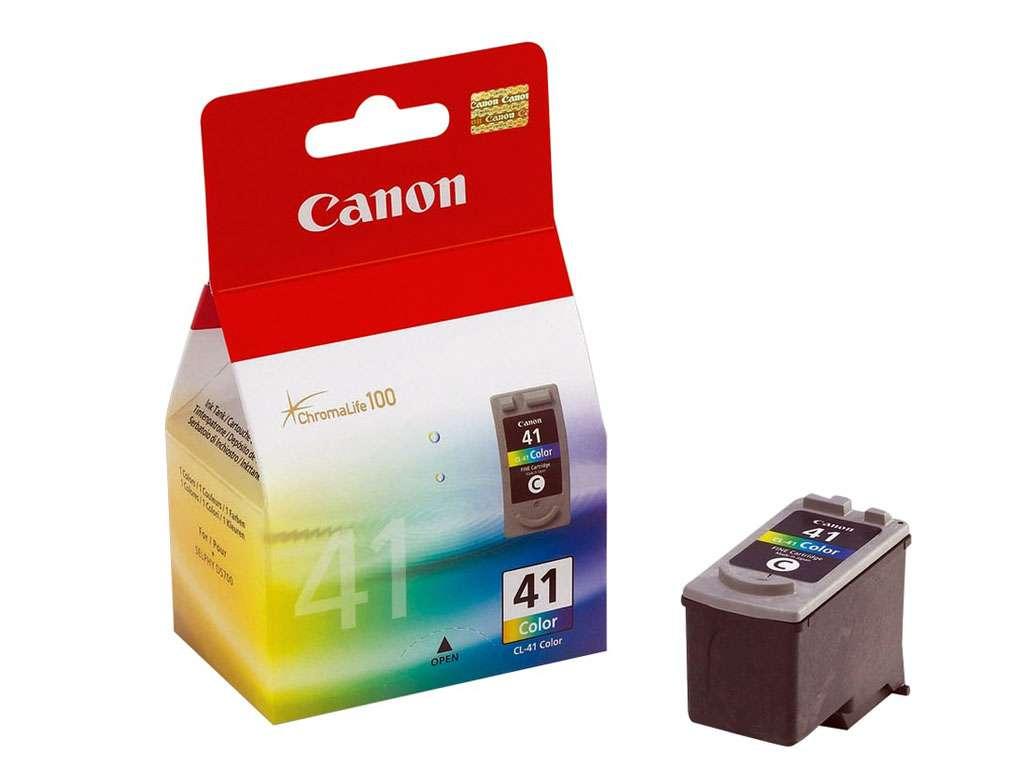 Картридж струйный CANON "CL-41" трехцветный (оригинал)