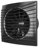 Вентилятор осевой вытяжной с обратным клапаном SILENT 4C Obsidian d100 Эра Декоративный