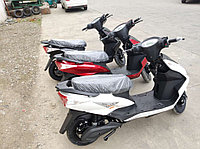 Электроскутер GreenCamel Трофи (60V 1500W R10) Черный замена штатной батареи на литиевую 42Ah