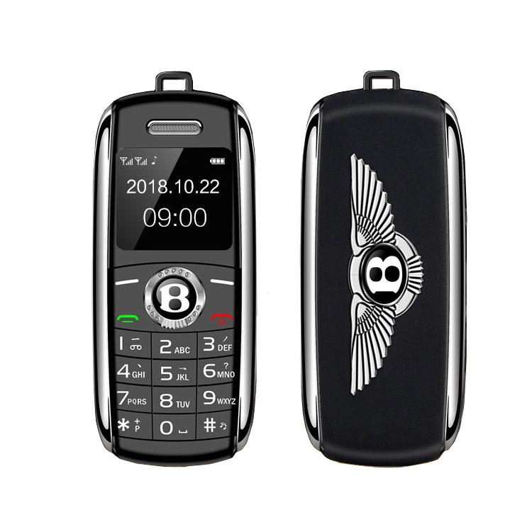 Мини телефон брелок + функция изменения голоса + Bluetooth, Bentley X8 - фото 1 - id-p91758254