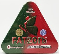 Капсулы для похудения Fat zorb треугольник