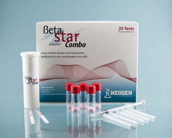 Тесты на наличие антибиотиков в молоке Beta Star Combo (250 тестов)
