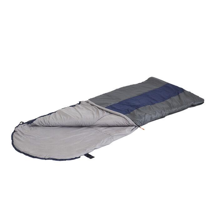 Спальный мешок с подголовником "СЛЕДОПЫТ- Traveller XL", 190+35х85 см.,3х слойный, цв.темно-серый/5/ - фото 1 - id-p91604697