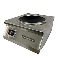 Плита индукционная электрическая настольная Вок, мощность 8000 Вт