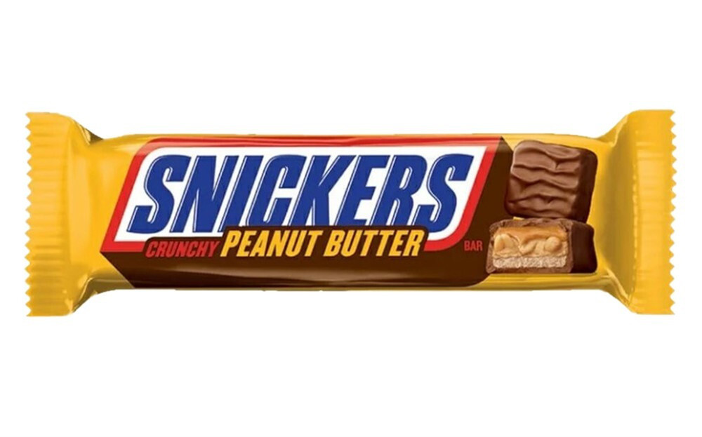 Шоколадный батончик SNICKERS Crunchy Peanut Butter 50,5 гр (18 шт-упак)