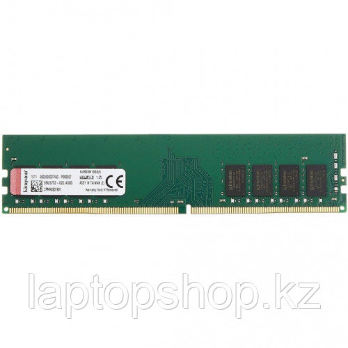 Память Dimm DDR4 8GB KINGSTON 2666MHz  PC4-21300 CL19 KVR26N19S8/8BK Bulk