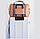 Водоотталкивающая сумка для путешествий трансформер непромокаемая персиковая, фото 7