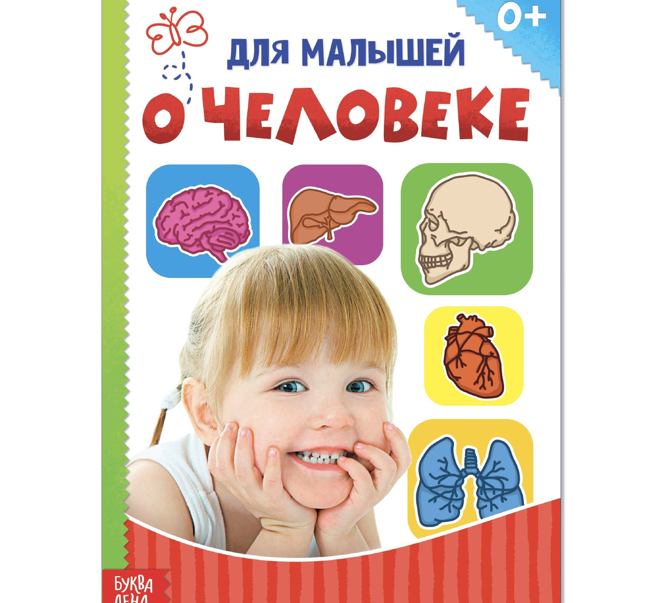 Книжка картонная " О Человеке"