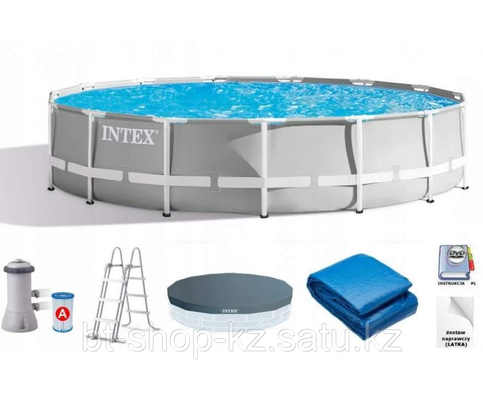 Каркасный бассейн INTEX 457 х 107 СМ - фото 1 - id-p91765428