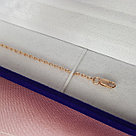 Серебряный браслет классический  Фианит Aquamarine 74586А.6 позолота коллекц. Brave, фото 2