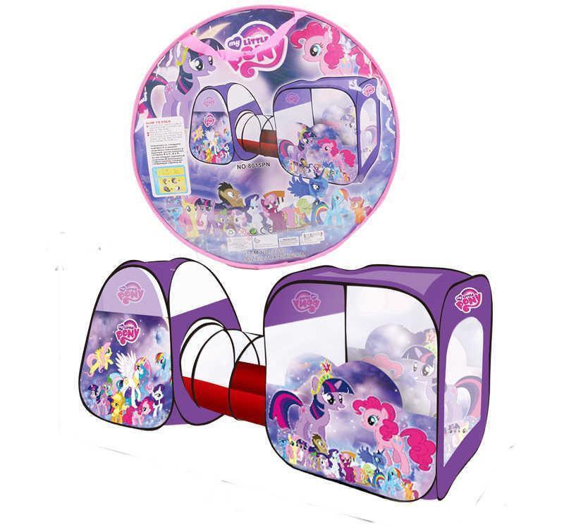 Детская Игровая Палатка с туннелем My Little Pony 8015 PN в сумке