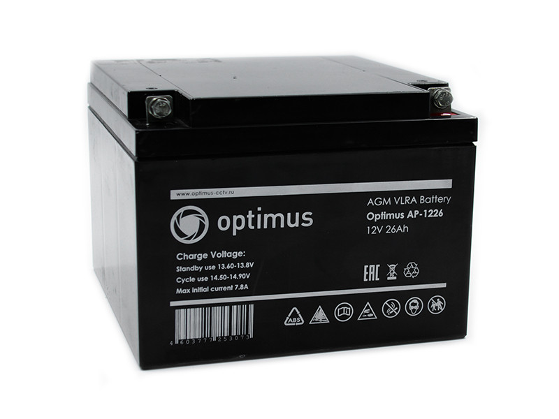 Аккумулятор Optimus AP-1226 26А