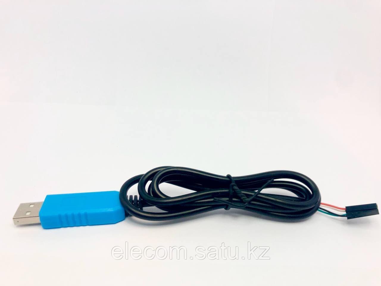 Адаптер переходник USB TTL PL2303 с кабелем 4 pin