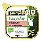 711280 Forza10 Every Bio Salmon, Форца 10 органический паштет для кошек, лосось, ламистр 85гр.