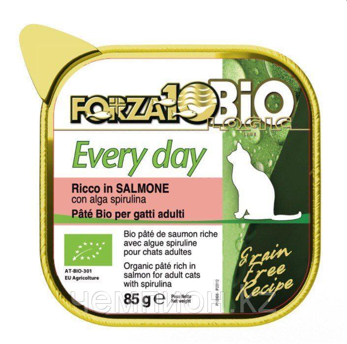 711280 Forza10 Every Bio Salmon, Форца 10 органический паштет для кошек, лосось, ламистр 85гр. - фото 1 - id-p91793205