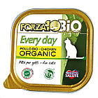 711389 Forza10 Every Bio Pollo, Форца 10 органический паштет для кошек, с птицей, ламистр 85гр.
