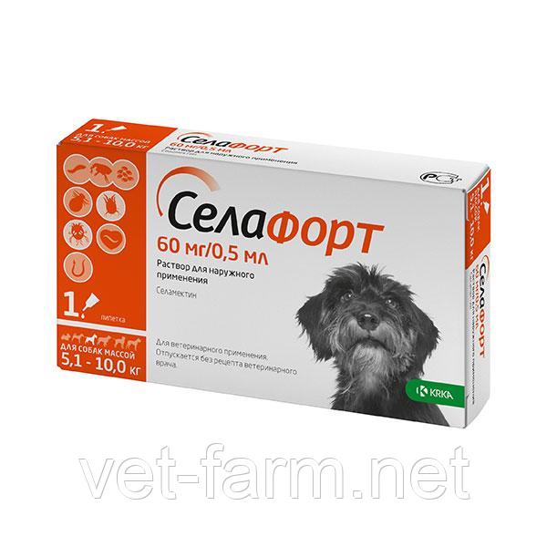 Селафорт для собак массой 5-10кг