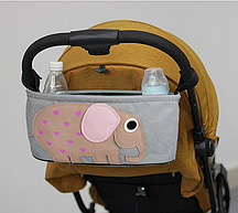 Сумка органайзер для коляски с слоником