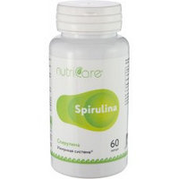 Спирулина TSN, природный источник аминокислот, витаминов и микроэлементов, капсулы, 60 шт