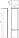 Пенал подвесной ЮВЕНТА Tivoli TvP-190 170*40*25 белый (левый) (DS002-8793), фото 2