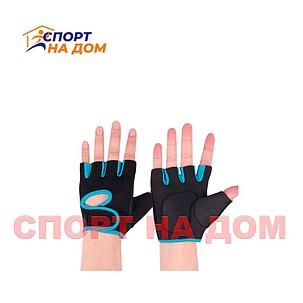 Перчатки для фитнеса SHENFEI черный ,голубой L), фото 2