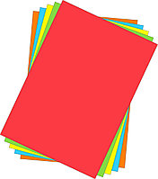 Офисная бумага набор 5 цветов А4 80 гр 100 лист