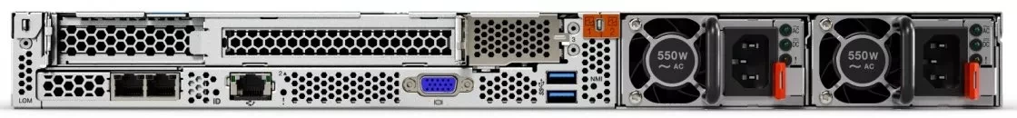 Lenovo 7X02A0ELEA Сервер ThinkSystem SR630 Xeon Silver 4215R (8C 3.2GHz 11MB Cache/130W) 32GB 2933MHz - фото 3 - id-p91796956