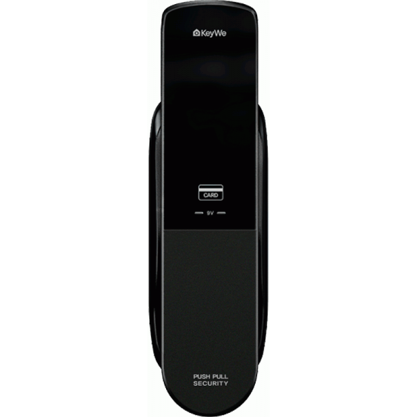 Врезной цифровой биометрический дверной замок KeyWe BEKZOD