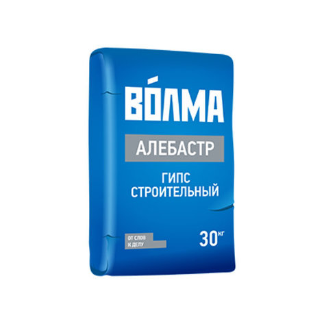 Гипс строительный ВОЛМА-Алебастр, 30 кг, фото 2