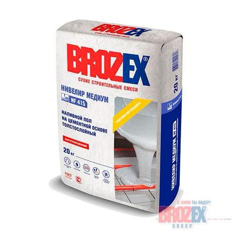 Ровнитель для пола "BROZEX Нивелир Медиум", 20кг, фото 2
