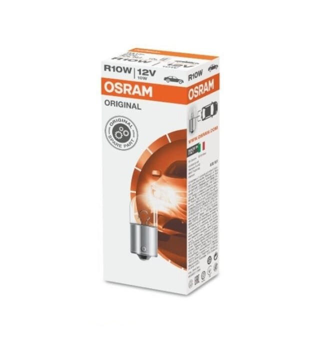 Лампа автомобильная OSRAM 10W, 12 V