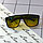 Солнцезащитные поляризационные очки ПОЛАРОИД для водителей черные оправы зеленые стекла G TR PX 9801 A, фото 8