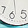 Настенные часы диаметр 30 с белым циферблатом 279 Z черные, фото 4